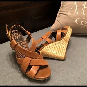 Jessica Simpson Rafia Wedge Shoe